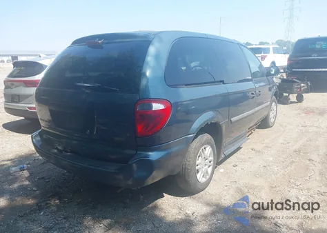 2007 Dodge Grand Caravan Se from USA, damaged, VIN 1D4GP24R07B228080